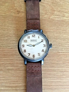 BARBOUR GENUINE GENTS HAWKINS WATCH BB042SLBR RRP £195 - Picture 1 of 7