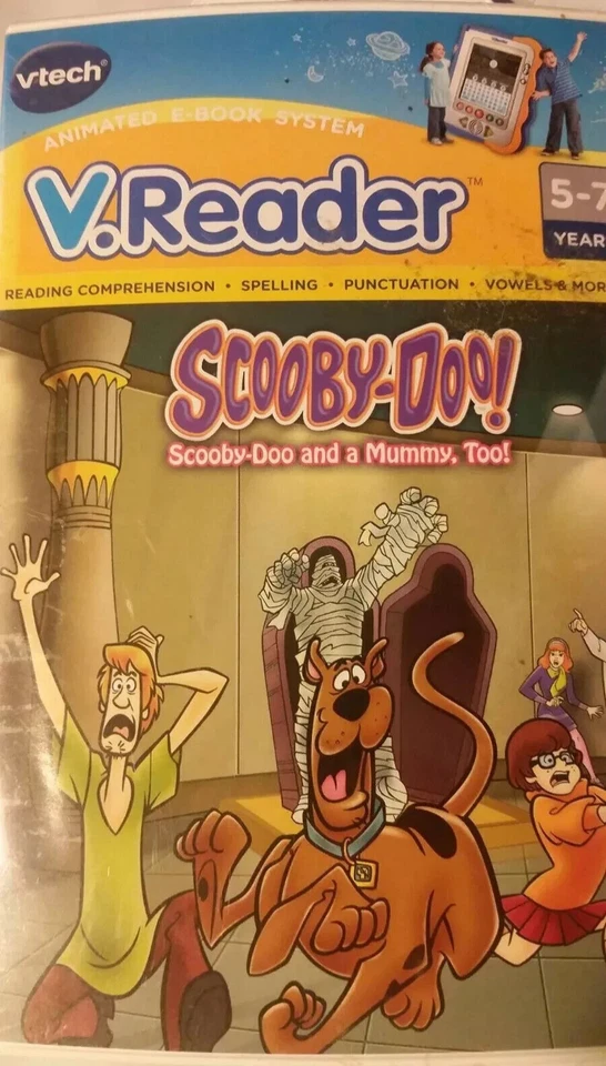 VTech V.Reader Scooby-Doo and a Mummy, Too! with Case (Ages 5-7 yrs.) - Image 1 of 1