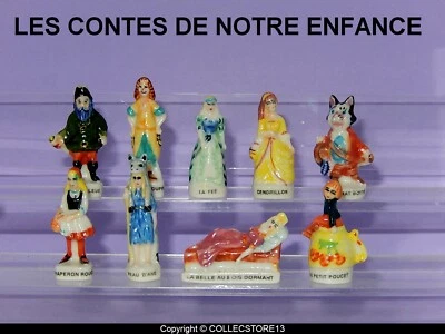 SERIE COMPLETE DE FEVES LES CONTES DE NOTRE ENFANCE -PERAULT