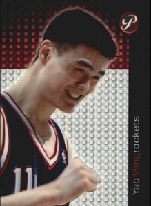 2003-04  Topps Pristine Minis Houston Rockets Basketball Card #PM3 Yao Ming