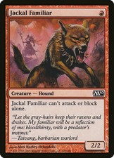 4x Jackal Familiar - M10 - Magic: The Gathering single card - MTG