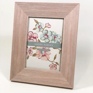 Laura Ashley Pink Weathered Wood Look 8" x 10" Picture Frame for 5" x 7" Photo - Picture 1 of 5