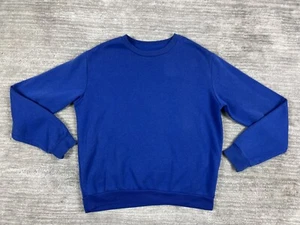 Urban Basics Sweatshirt Mens Large Blue Longsleeve Polyester Blend U2B - Picture 1 of 11