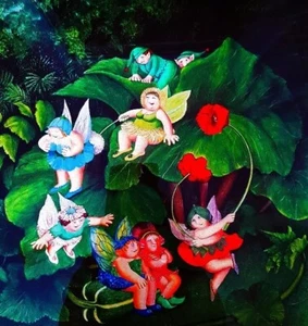 Beryl Cook " Fairy Dell " MAKE OFFER - Picture 1 of 1