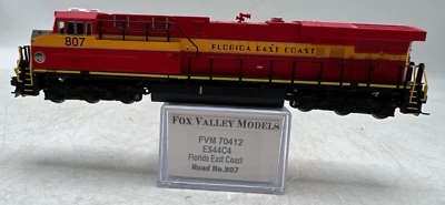 Fox Valley Models N Scale 70412 ES44C4 Florida East Coast 807 Diesel Locomotive - Image 1 of 4