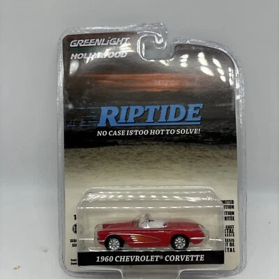 Chevrolet Corvette 1960 Greenlight Hollywood - Riptide - Vermelho - Imagem 1 de 4