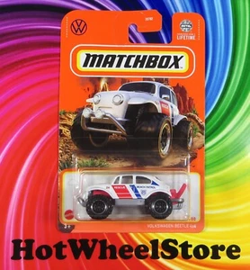 2024 Matchbox White VOLKSWAGEN BEETLE 4x4 Card #43 MB26-111124 - Picture 1 of 7