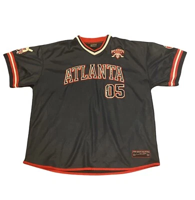 Camiseta Vintage FUBU Atlanta 05 1992 Edição Limitada Preta XXXL Masculina Hip Hop Rap - Imagem 1 de 4