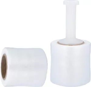 Pre-Stretch Plastic Wrap 5" x 1000' Stretch Film 12 Rolls ( 1 Case ) - Picture 1 of 4