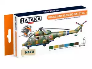 HATAKA CS116 - Juego de pintura para helicópteros AF/Ejército polacos - Imagen 1 de 3
