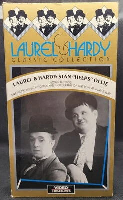 1991 Video Treasures VHS: Laurel & Hardy: Stan "Helps" Ollie - Image 1 of 4