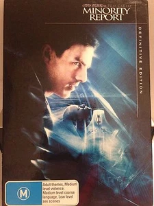 MINORITY REPORT - TOM CRUISE ( 2 DISC SET) (R4 - LIKE NEW) - DVD #182 - Bild 1 von 2