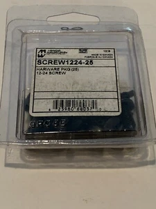 HAMMOND INDUSTRIES SCREW 1224-25 12-24 PHILLIPS QTY(25) 12-24 SCREW T1165 V2 - Picture 1 of 2