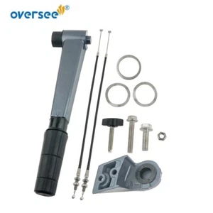 6B4-42111-00-4D Throttle Handle Assy W Cable For Yamaha  9.9HP 15HP 2T Outboard - Picture 1 of 4