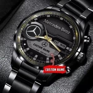 Mercedes – Black Stainless Steel Watch - Picture 1 of 10