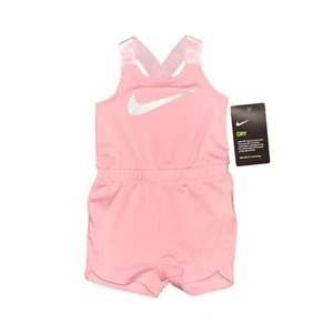 NIKE NUEVO $28 Dri-Fit Tank Mameluco Una Pieza Arctic Punch Niñas 3M - Imagen 1 de 3