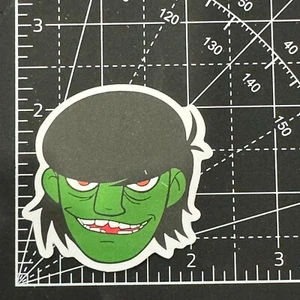 Gorillaz Murdoc Niccals Virtual Rock Band Logo Vinyl Decal Sticker Bomb Trip Hip - Picture 1 of 5