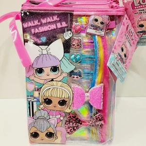 4 LOL Trolls Mini Backpacks Bows Hair Clips Barretts Accessories Party Favors - Picture 1 of 4