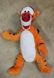 Disney Tigger Plush Big Head 14" Winnie The Pooh Stuffed Animal Tiger Orange Toy - Picture 1 of 3