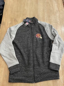 Washington Football Commanders Full-zip Hoodie Sweatshirt Jacket Men’s size LG - Picture 1 of 7