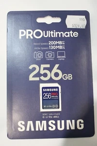 Micro SD Card 256GB Samsung PRO Ultimate SDXC Class 10 Camera Memory 200MB/s - Picture 1 of 2