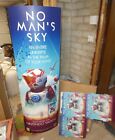 Switch Nintendo No Mans Sky Standee Shop Promo Totem Stand 5 Ft Tall + Cubes