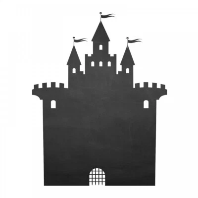 002 Burg - selbstklebende Tafelfolie/ Kreidefolie inkl. 3 Stück Kreide 700 x 900 - Bild 1 von 4