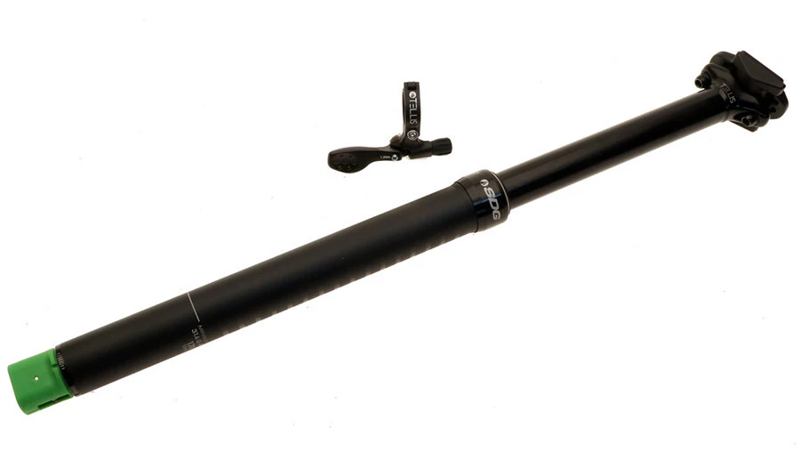 Tija de sillín SDG Tellis con cuentagotas 170 mm de recorrido 31,6 mm de diámetro uso ligero Foto 1 de 4
