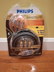 Philips Component Video Cable PXT1000/1116 High Performance 6 FT HD Home Theater - Picture 1 of 7