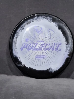 Innova Star Halo Polecat 173-175g New Pre-Flight Number Black W/ Lavender Stamp - Image 1 of 4