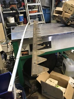 Holder E6 Mähmesser Untermesser Busatis 145 cm 63-07-75 - Bild 1 von 4