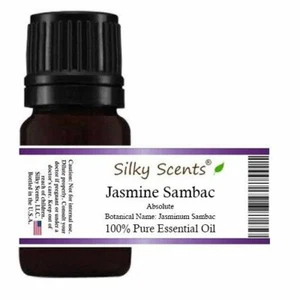 Jasmine Sambac Absolute Essential Oil (Arabian Jasmine) 100% Pure and Natural - Picture 1 of 12
