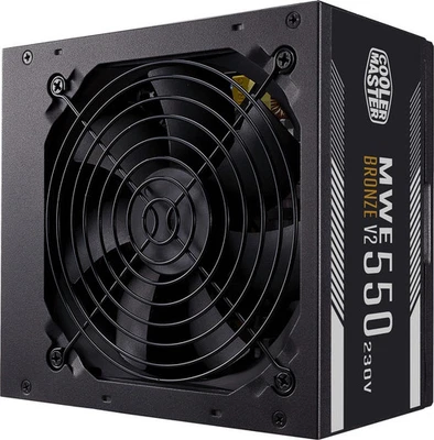 Cooler Master MWE Bronze V2 550W Power Supply (MPE-5501-ACABW-BEU) - Bild 1 von 4