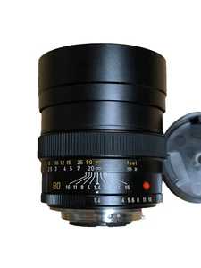 Excellent condition Leica Summilux-R 80m f/1.4 ROM, inspected and cleaned - Picture 1 of 7