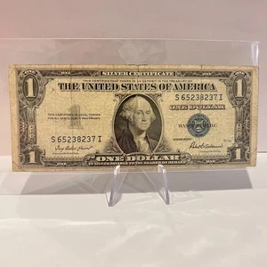 Silver Certificate $1 Dollar Bill Series 1935F (S65238237I) * US Paper Currency - Picture 1 of 2