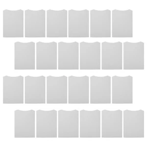 100 PIEZAS Forma Plegable Embalaje Camiseta Apilable Tablero Almacenamiento Cartón - Imagen 1 de 12