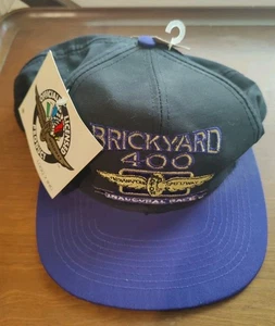 Vintage 1994 NASCAR Brickyard 400 Inaugural Race Snapback Mütze Kappe Logo 7 - Bild 1 von 3