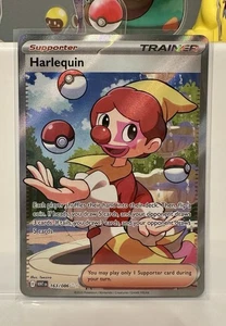 Harlequin 163/086 Sv: White Flare Holo - Picture 1 of 2