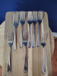 Oneida Flight Reliance Edelstahl Gabeln 8er Set Tafelgabel - Bild 1 von 3