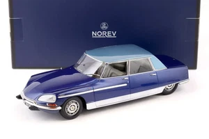 1:18 Norev Citroen DS 21 Lorraine 1969 dark & light blue - Limited Edition - Picture 1 of 3