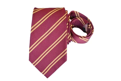 CORBATA HOMBRE ROSA ROJO/RAYAS Ancho: 3.75" Largo: 58" Foto 1 de 3