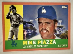 Mike Piazza 2017 Topps Archives Peach Parallel/199! #82, Salón de la fama, Dodgers Mets - Imagen 1 de 2