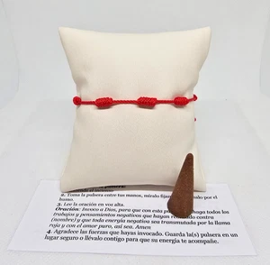 7 KNOTEN ARMBAND / PULSERA 7 NUDOS PARA PROTECCION ALEJA MALAS ENERGIA - Bild 1 von 3