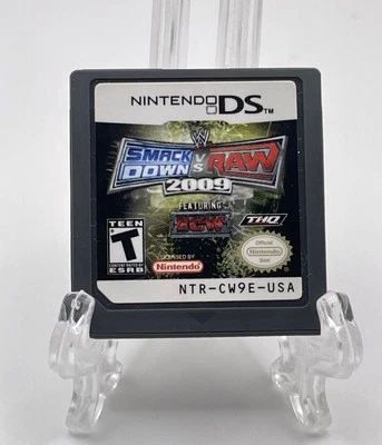 WWE SmackDown vs. Raw 2009 Nintendo DS Cartridge Only Wrestling - Tested - Image 1 of 4