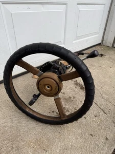 Jeep Wrangler YJ 1987-1995 Grey Manual Tilt Steering Column With Key Tan - Bild 1 von 13