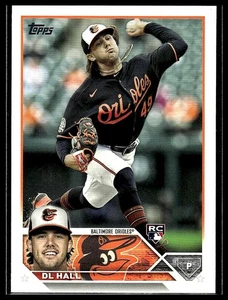 DL Hall *TARJETA DE NOVATO* (RC) 2023 Topps #547 - Imagen 1 de 2