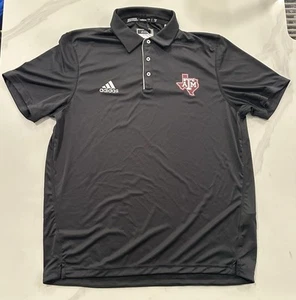 Adidas Texas A&M Aggies Short Sleeve Polo Shirt Men’s Large (DD 491) - Picture 1 of 1