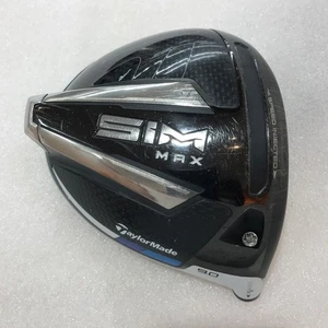 Duty Free! TaylorMade SIM Max 9,0 Grad Driver Kopf nur Rechtshänder Japan - Bild 1 von 4