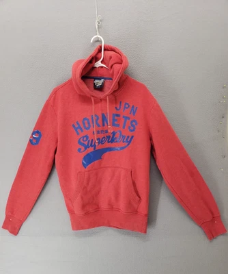 Superdry Champion Sport Unisex Mediano Rojo JPN Hornets Sudadera con Capucha Informal Foto 1 de 4