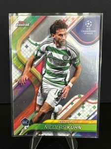 Rodrigo Mora 2025 Topps Finest UEFA Euro League RC Silver Refractor #80 - Picture 1 of 2